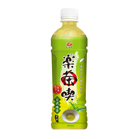 PET500樂茶喫日式綠茶_無糖