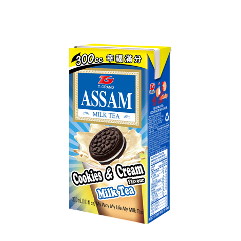 Assam Milk Tea(Cookie &Cream Flavor) 300ml