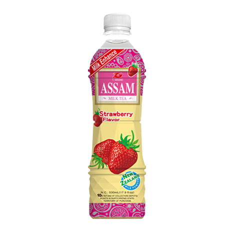 Assam Strawberry Milk Tea 530ml