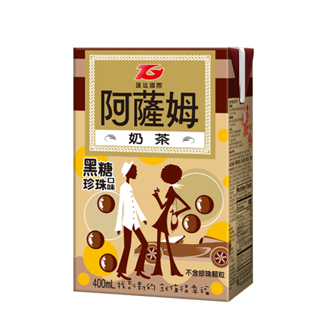 阿薩姆黑糖珍珠奶茶 400ml