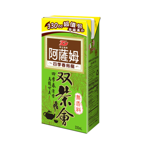 阿薩姆双茶會四季春烏龍 330ml