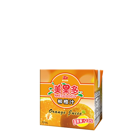 美果多柳橙汁 250ml