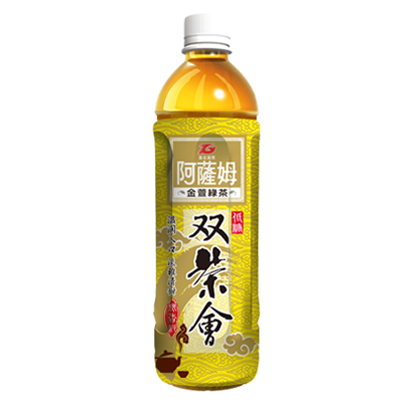 阿薩姆双茶會金萱綠茶(低糖) 580ml