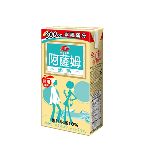 阿薩姆奶茶-蘋果風味 300ml