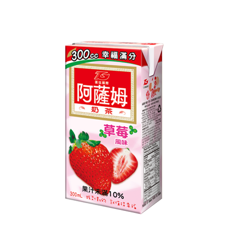 阿薩姆奶茶-草莓風味 300ml