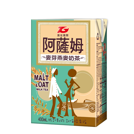 阿薩姆麥芽燕麥奶茶 400ml