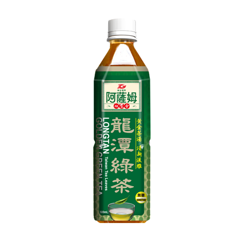 阿薩姆双茶會龍潭綠茶(無糖) 500ml