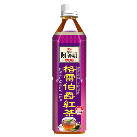 阿薩姆雙茶會格雷伯爵紅茶(低糖) 600ml