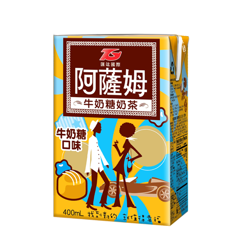 阿薩姆牛奶糖奶茶 400ml