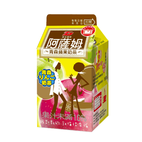 阿薩姆青森蘋果奶茶 400ml