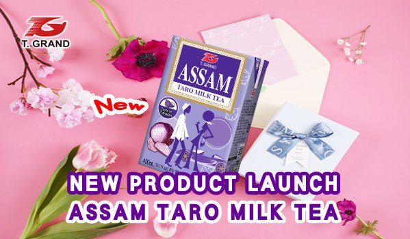 Purple Magic of T. GRAND Assam Taro Milk Tea