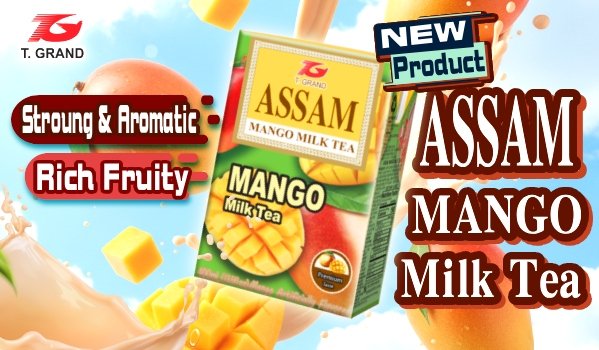 2026 New Product Launch- Assam Mango Milk Tea 400ml