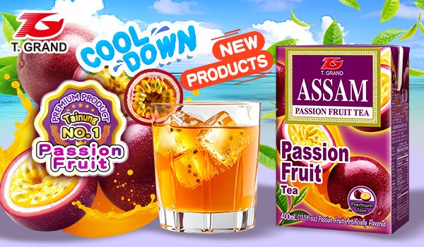 2026 New Product Launch- Assam Passion Fruit Tea 400ml